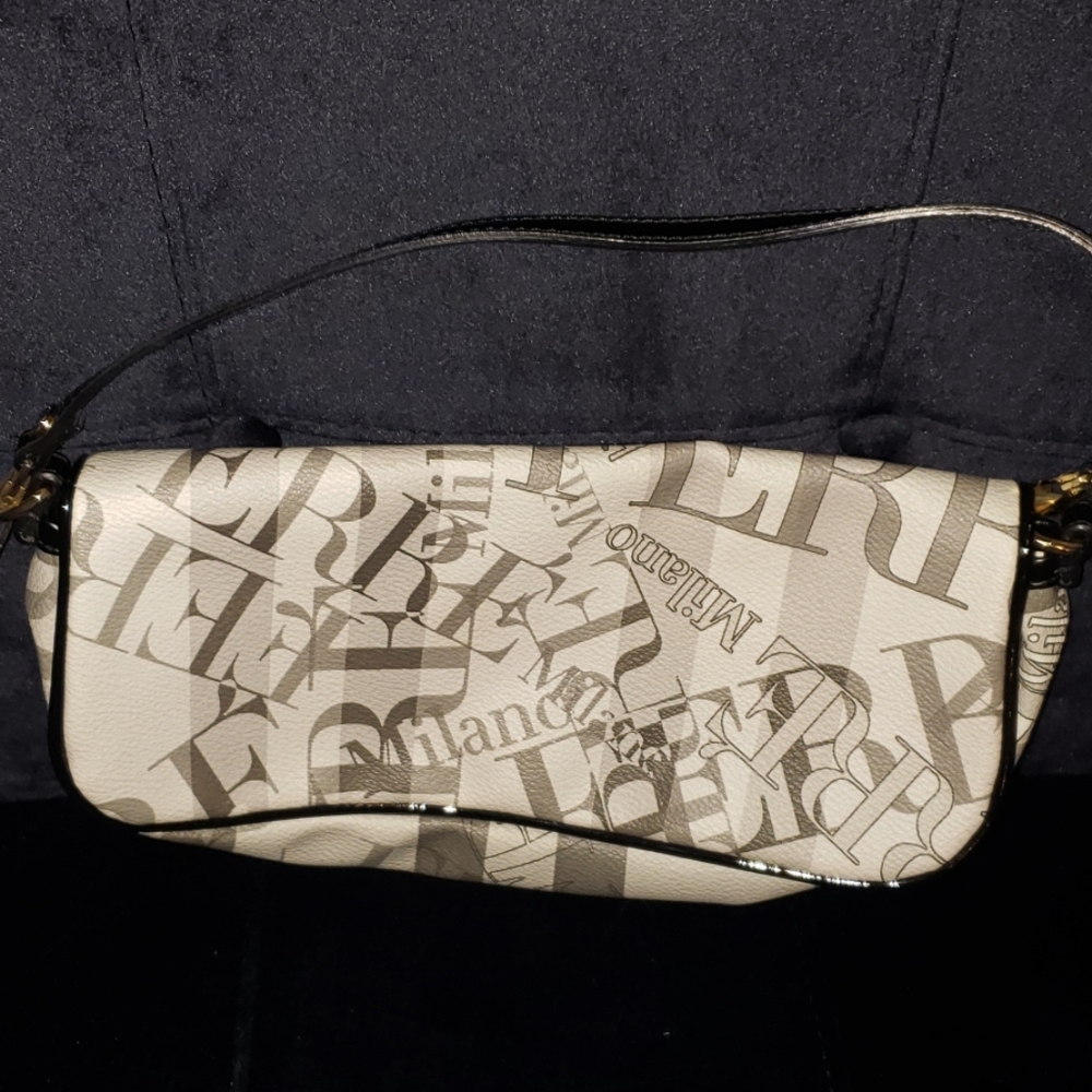 Gianfranco Ferré logo enhanced purse